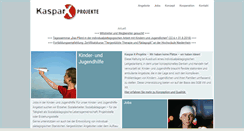 Desktop Screenshot of kaspar-x.de